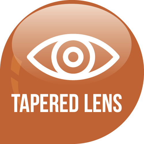 Tapered Lens Icon
