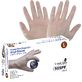 9 Length Global Glove 705PF Nitrile Glove 5 mils Thick Disposable Small Case of 1000 Powder Free 