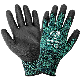 Global Glove and Safety Hand Protection, Eye Protection, Cooling  Protection, Heat Stress, Cut Resistant Protection PUG™ Black Polyurethane  Coated Touch Screen Compatible Gloves with Cut, Abrasion, and Puncture  Resistance - PUG-14TS