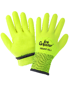 Ice Gripster&#174; High-Visibility Insulated Gloves with Three-Quarter Coated Palm - 308INT