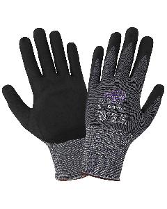 Tsunami Grip&#174; Lightweight, Seamless, New Foam Technology Palm Coated, rPET Recycled Gloves with Cut, Abrasion, and Puncture Resistance - 600NFT