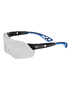 Tetra&#8482; Clear Anti-Fog Lens, Matte Black Frame Safety Glasses - BH861AF