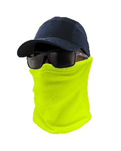 Bullhead Safety&#8482; Winter Liners High-Visibility Yellow/Green Thermal Neck Gaiter - WL300-YG