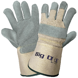Big Ole® Premium Side Select Split Cow Leather Palm Gloves - 2100GC