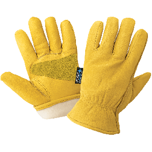Premium Insulated Water Resistant Grain Cowhide Leather Gloves with Reinforced Palm - 3100CTH