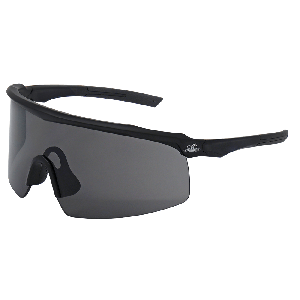Whipray™ Smoke Anti-Fog Lens, Matte Black Frame Safety Glasses - BH3263AF