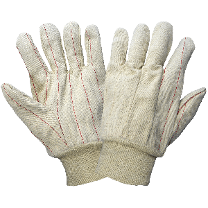 Dozen/Pairs Global Glove Hi Visibility  double palm work glove 2300HVDP-L 