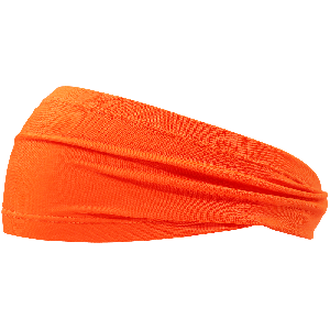 FrogWear™ HV High-Visibility Orange Tapered Cooling Headband with Four-Way Stretch - HB-400