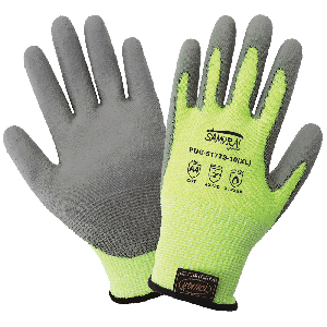 Glove® Polyurethane Responsive Protection, Coated and Cut Resistant Resistant Screen Protection Touch Protection, Gloves Glove Samurai Global Protection, Cut Hand Cooling Safety Eye - Heat Stress, PUG-555TS