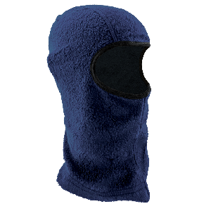 Bullhead Safety™ Winter Liners Navy Blue Shoulder-Length Flame-Resistant Thermal Balaclava - WL280FR
