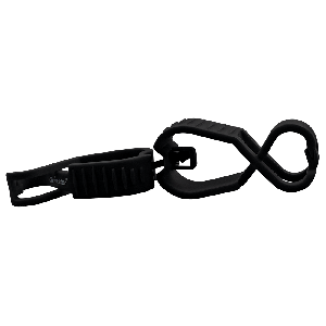 Gripster® Black Dual Large/Large Multi-Use Utility Clip - Z11