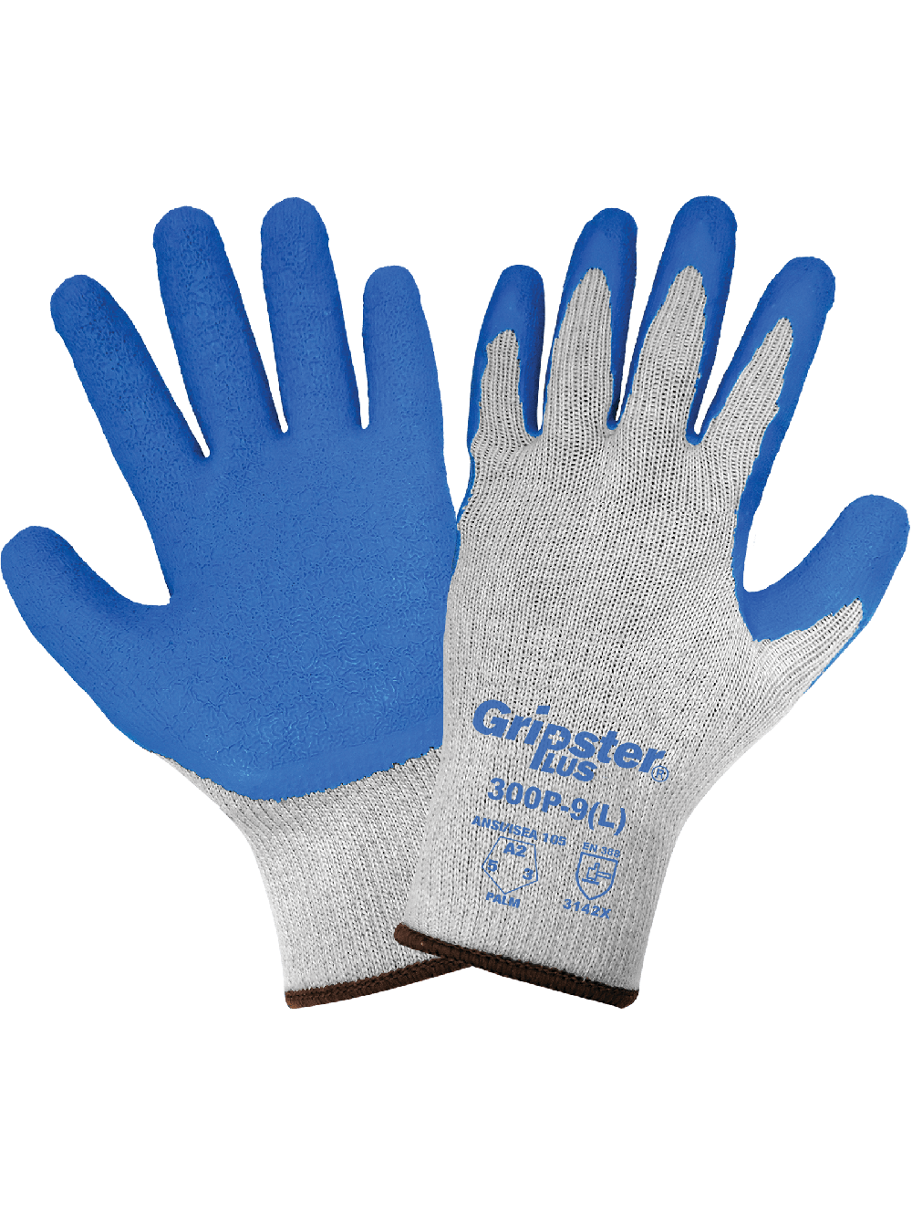 Global Glove and Safety Hand Protection, Eye Protection, Cooling  Protection, Heat Stress, Cut Resistant Protection Gripster® Plus Premium  Etched Rubber Palm Coated Gloves with Ergonomic Hand Shape and Cut,  Abrasion, and Puncture