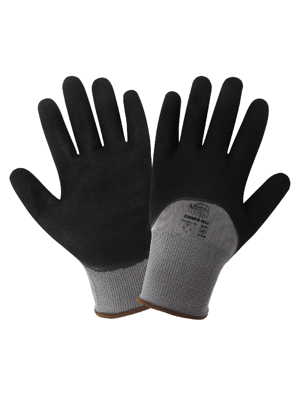 Global Glove Gripster Etched Rubber Gloves - Medium - 300