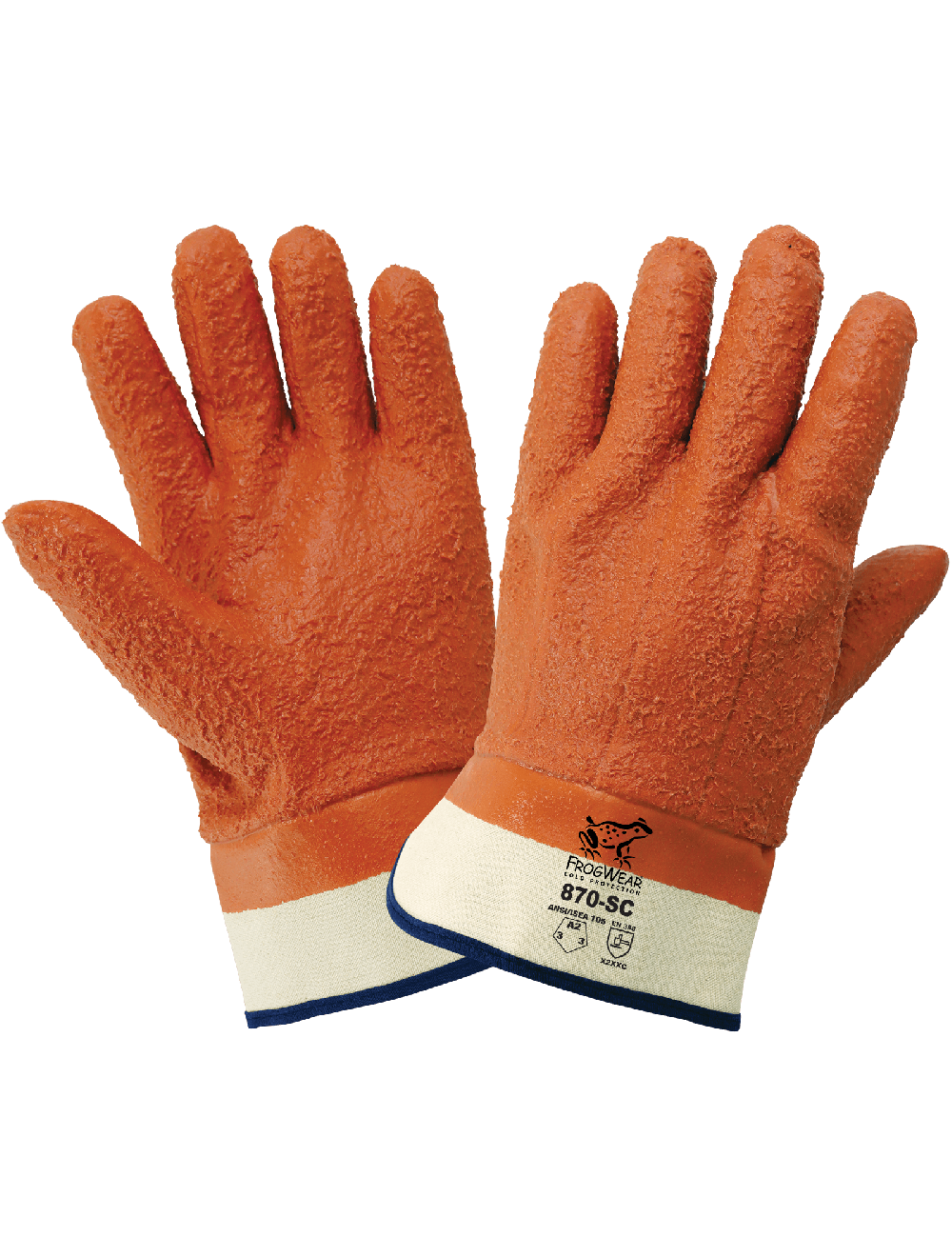 A1012 Rubber Coated Cotton Gloves - Ecoshield Asphalt