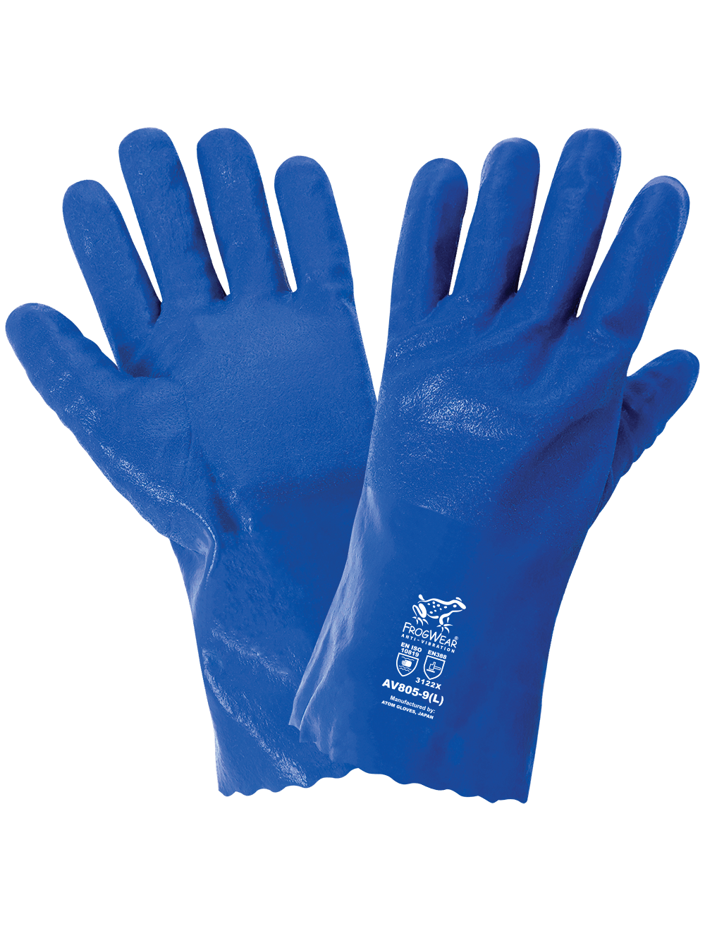 Fully Coated Light-weight Nitrile Gloves : Non-insulated Chemical
