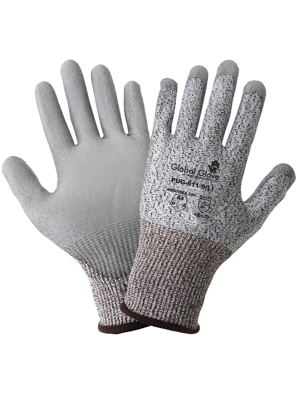  Global PUG Work Glove PUG17XL Polyurethane/Nylon Glove