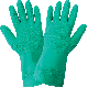 FrogWear® Ambidextrous 11-Mil Unlined Sea Green Nitrile Wave Pattern Grip Unsupported Gloves - 511AMB