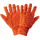 Corded Orange 18 oz. Cotton Gloves - C18OC
