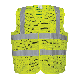 FrogWear® HV High-Visibility Yellow/Green Lightweight Mesh Polyester Breakaway Vest - GLO-01BA