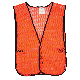 FrogWear® HV Enhanced Visibility Orange Economy Mesh Safety Vest - GLO-10-O