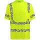 FrogWear® HV Premium Self-Wicking Bamboo/Polyester Short-Sleeved Shirt - GLO-217