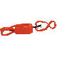 Gripster® High-Visibility Orange Dual Large/Small Multi-Use Utility Clip - Z6